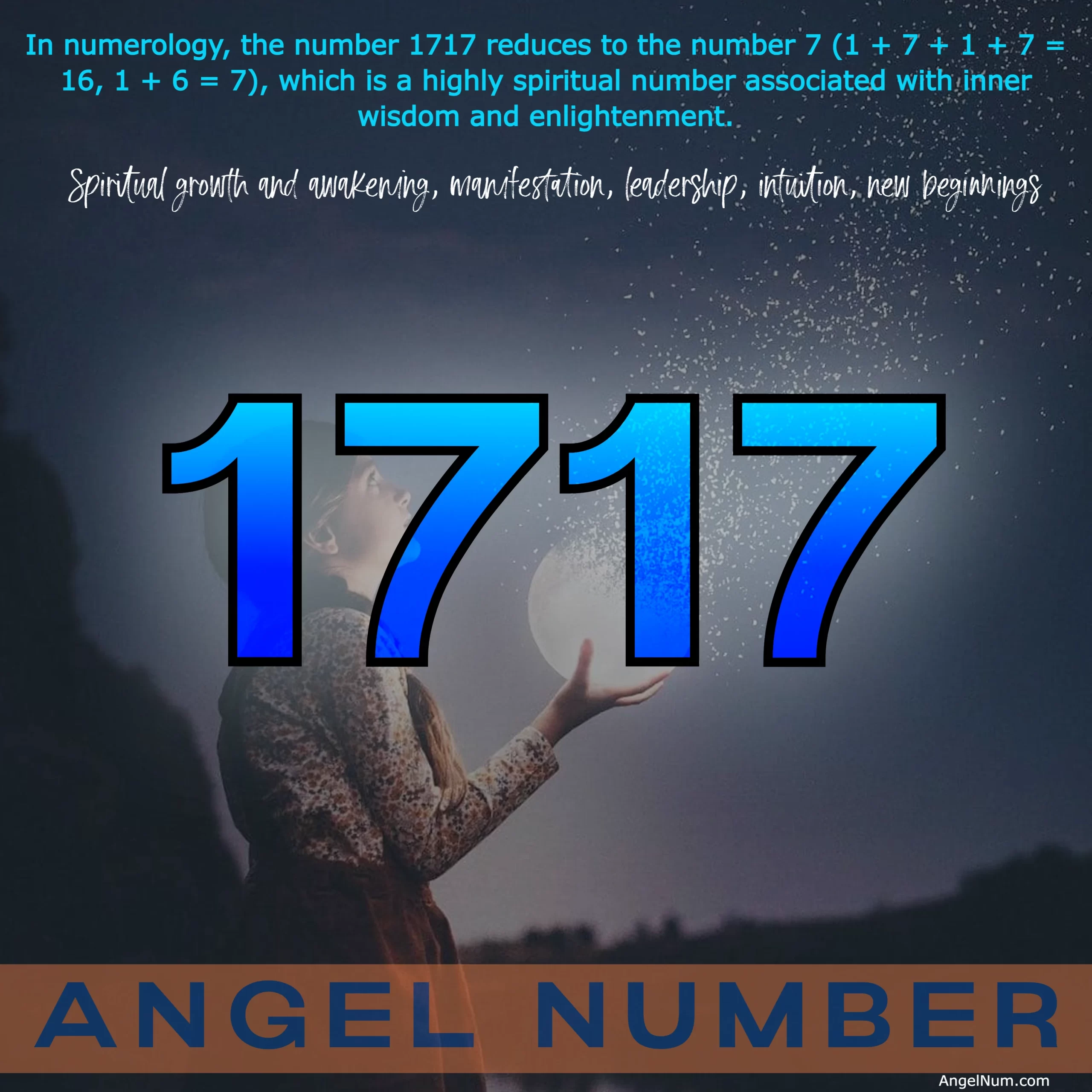 Angel Number 1717: Spiritual Growth, Manifestation, and New Beginnings
