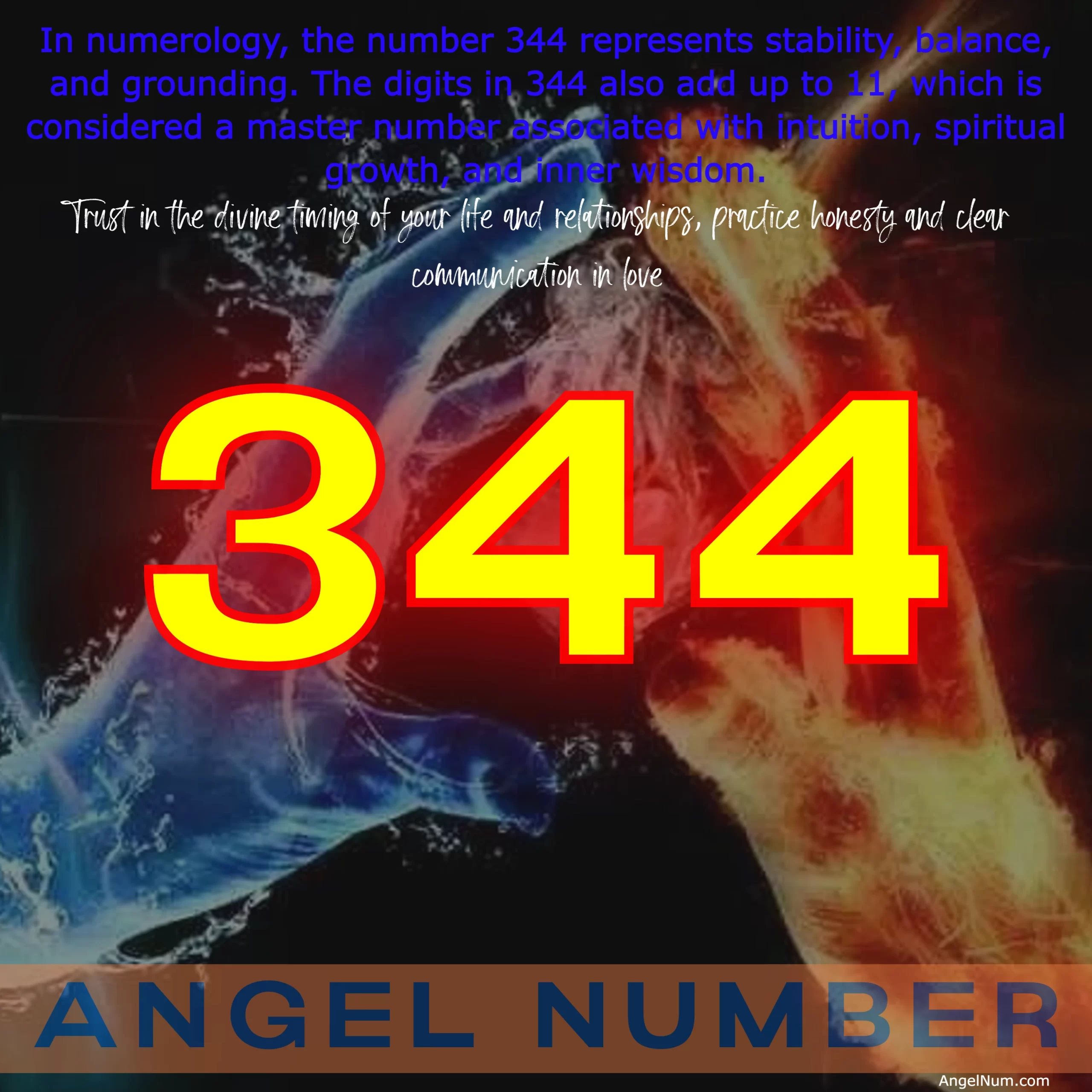 Angel Number 344: Trust in Divine Timing and Communication in Love