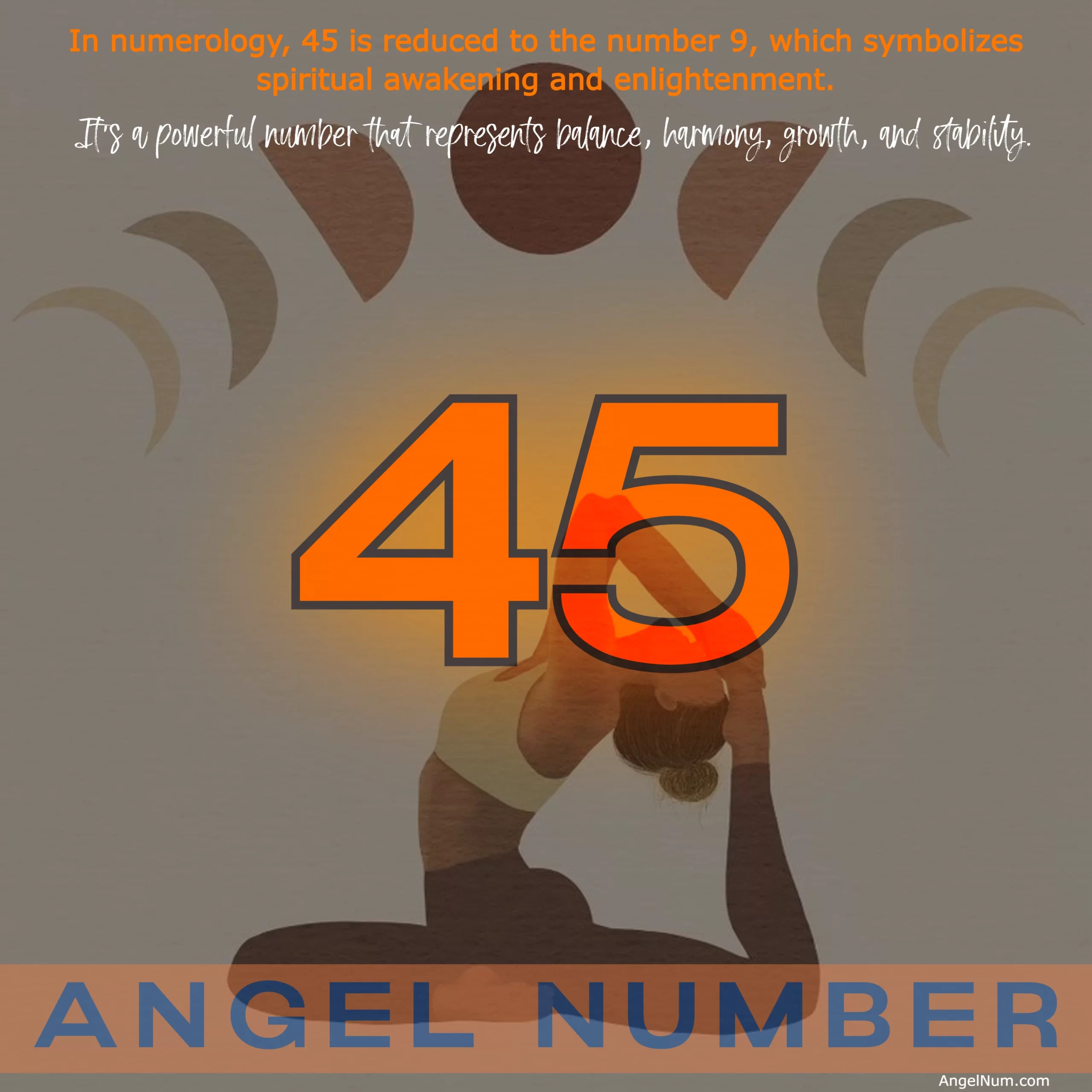Angel Number 45: Meaning, Symbolism, and Complementary Numbers