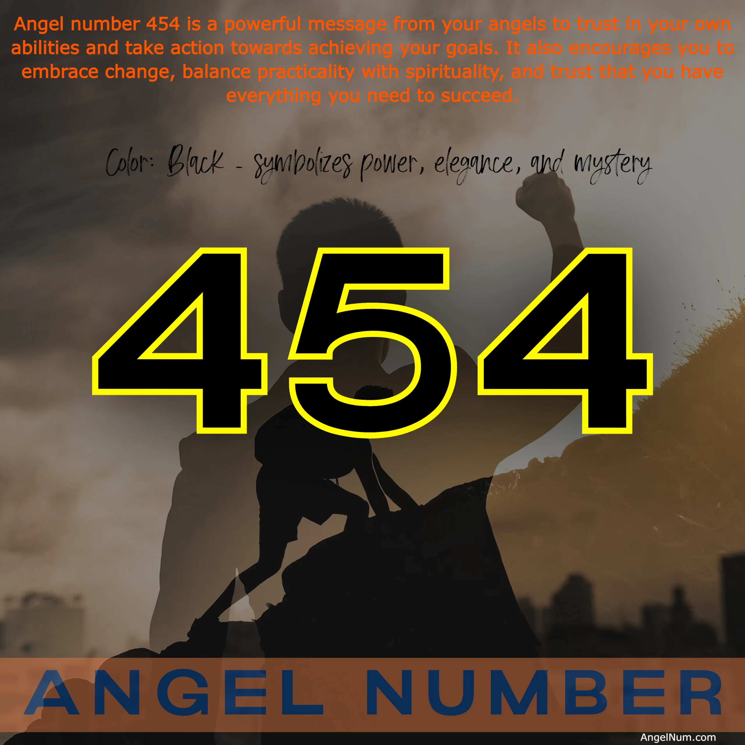 Angel Number 454: Trust in Your Abilities and Take Action