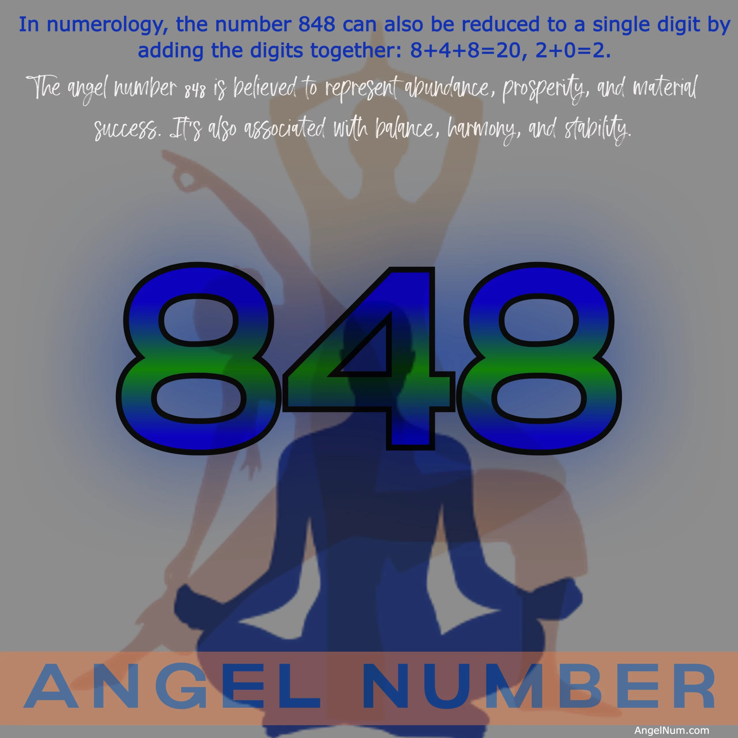 Discover the Meaning of Angel Number 848 for Abundance and Stability