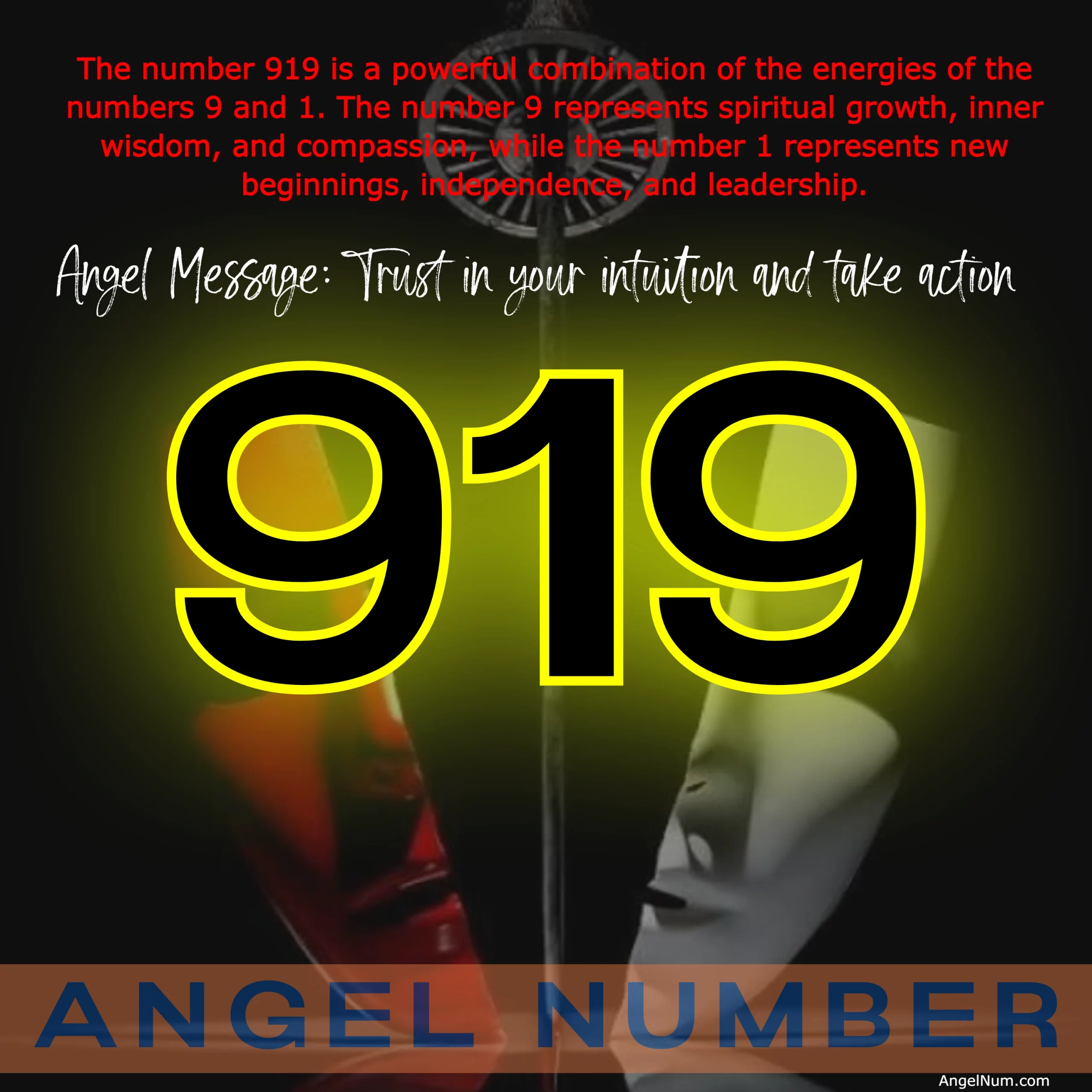 The Spiritual Meaning of Angel Number 919: Trust in Your Intuition and Take Action