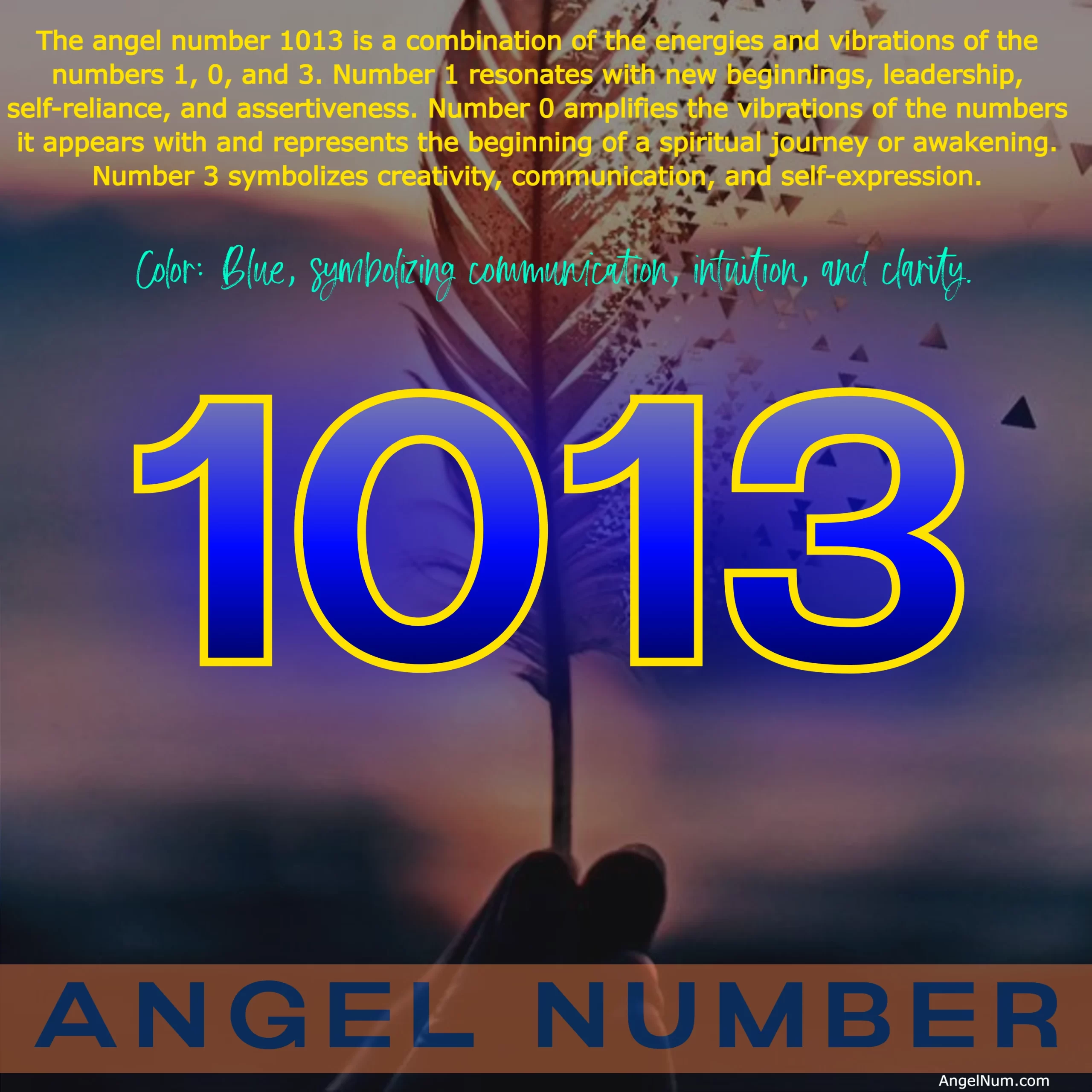 Angel Number 1013: Trust Your Abilities and Take Action