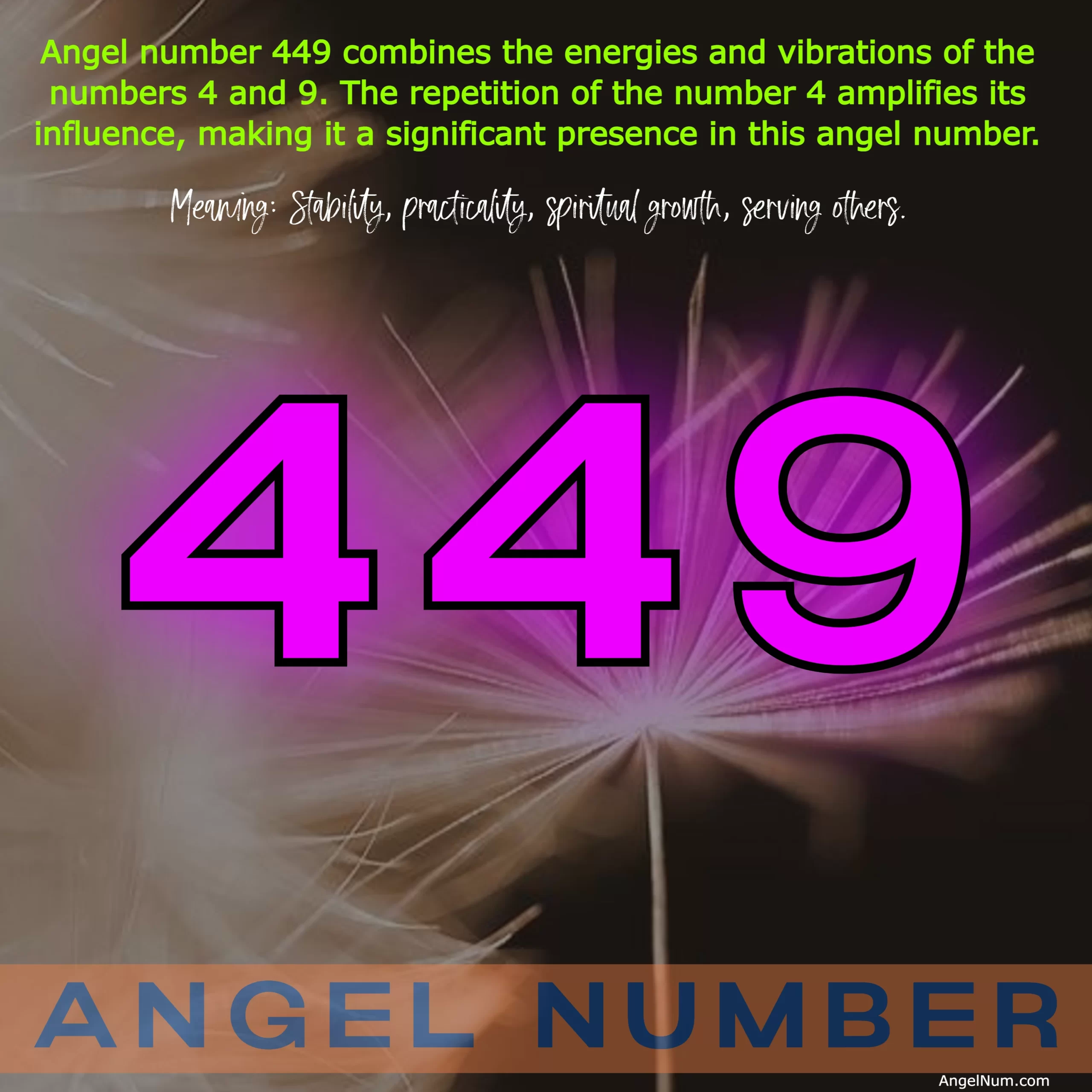 Angel Number 449: Messages of Stability Spiritual Growth and Service