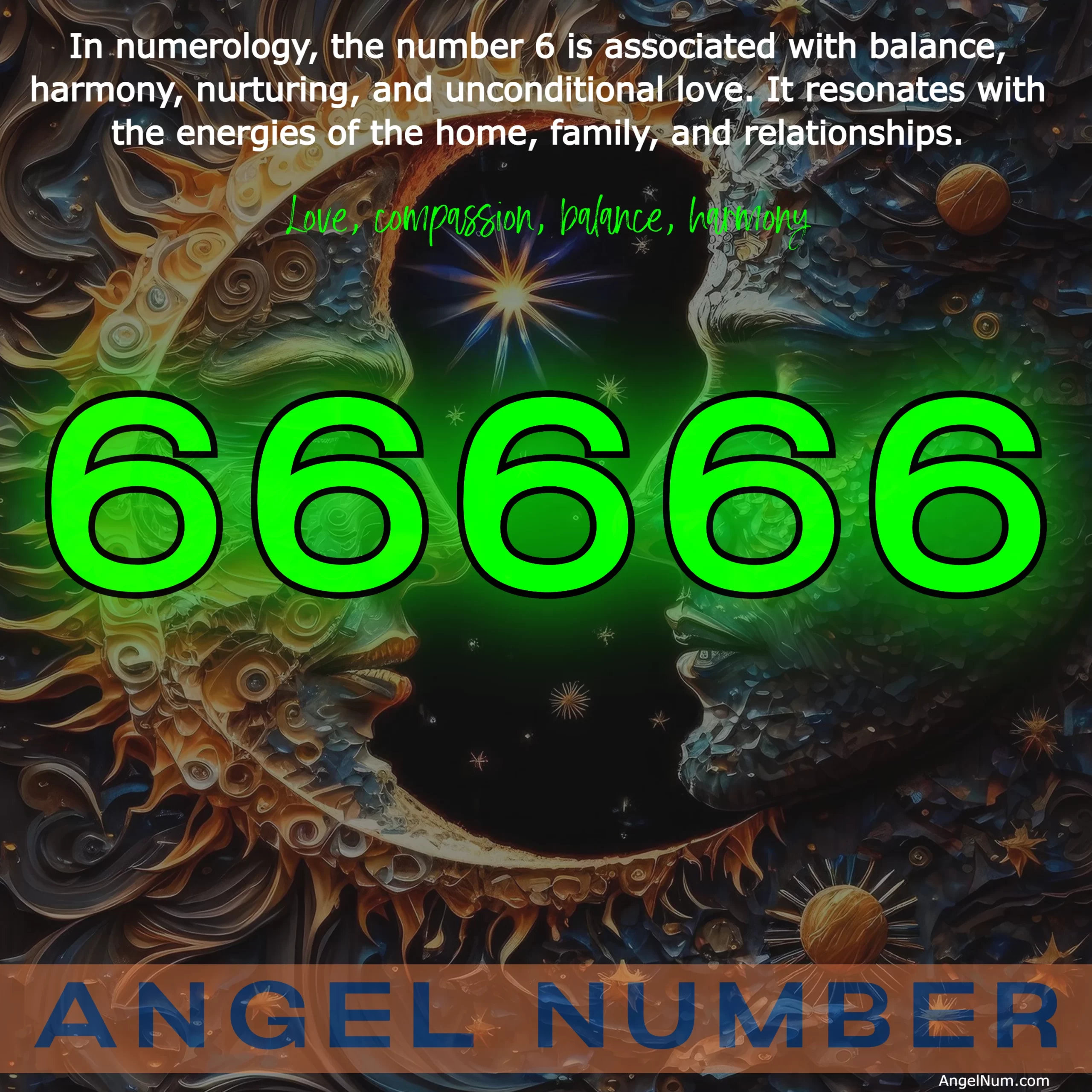 Angel Number 66666: Love Balance and Spiritual Growth