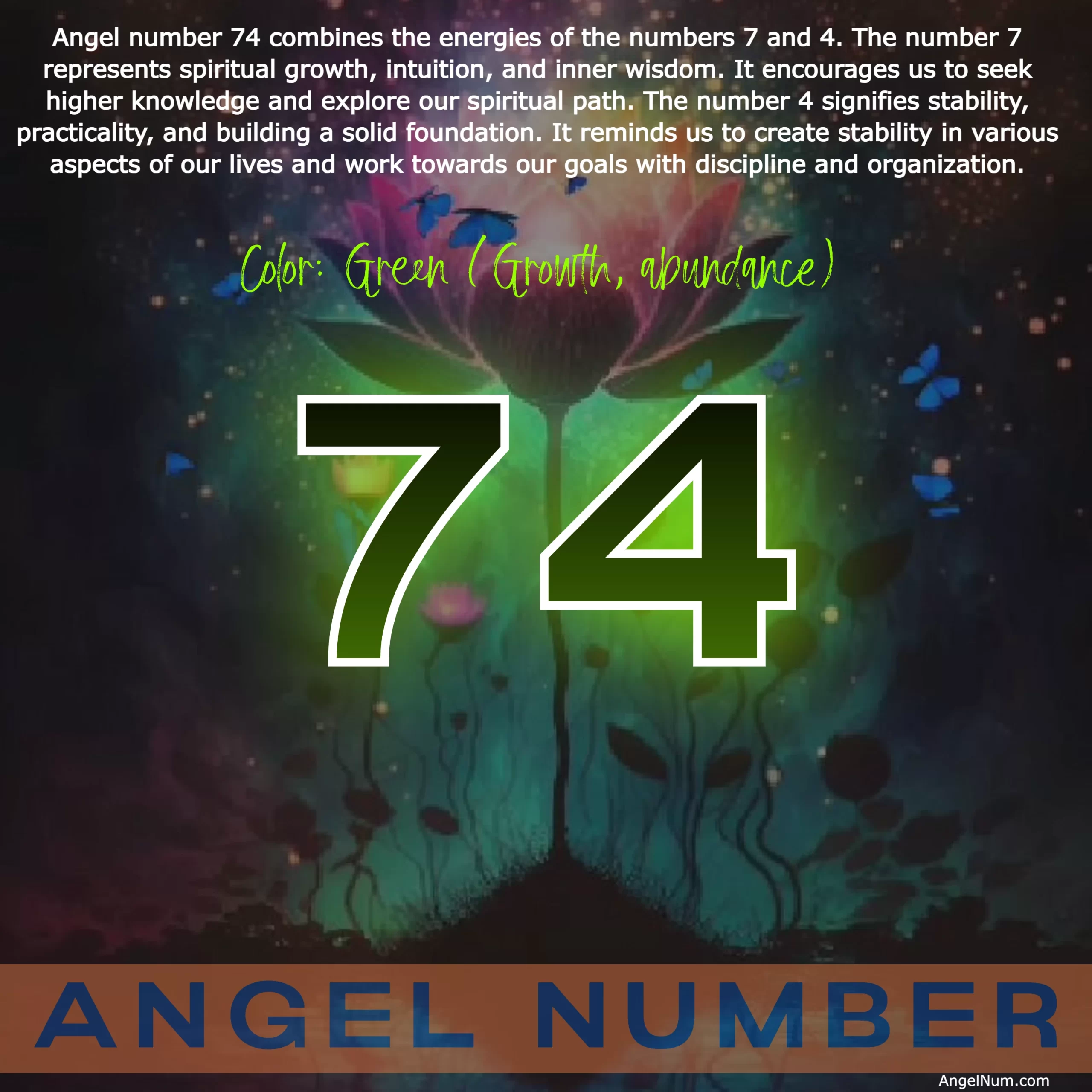 Angel Number 74: Embrace Stability, Practicality, and Spiritual Growth