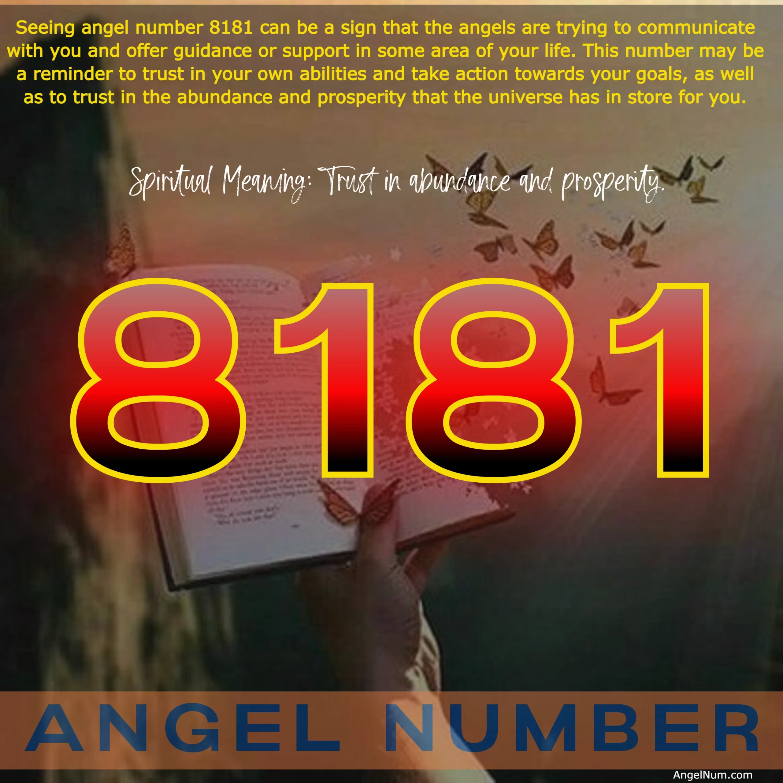 Angel Number 8181: Meaning, Symbolism, and Spiritual Guidance